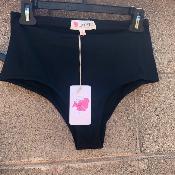 NWT LATISTE Sexy Black Lace Slip+ Undies Dress SZS - Picture 8 of 15